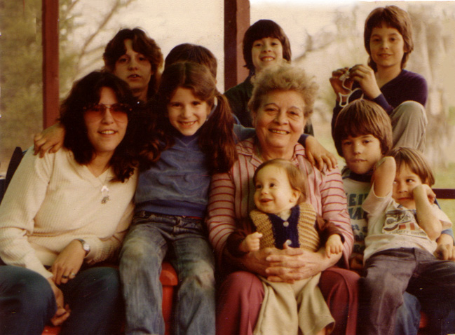 Fran and Her Grandchildren, 1981
