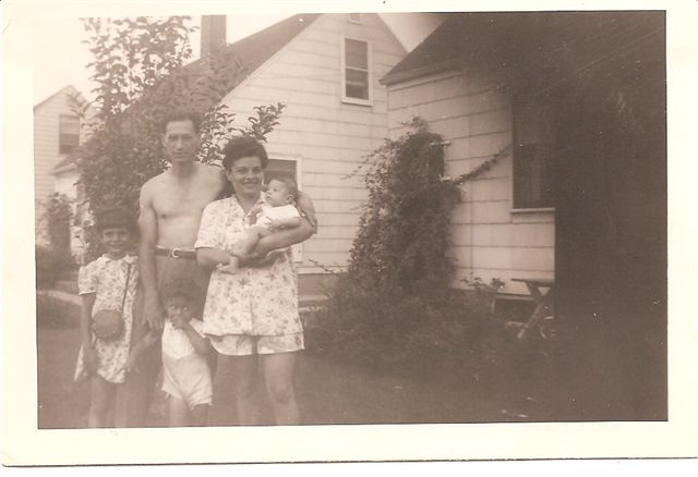 Frank, Fran, and Family 1947